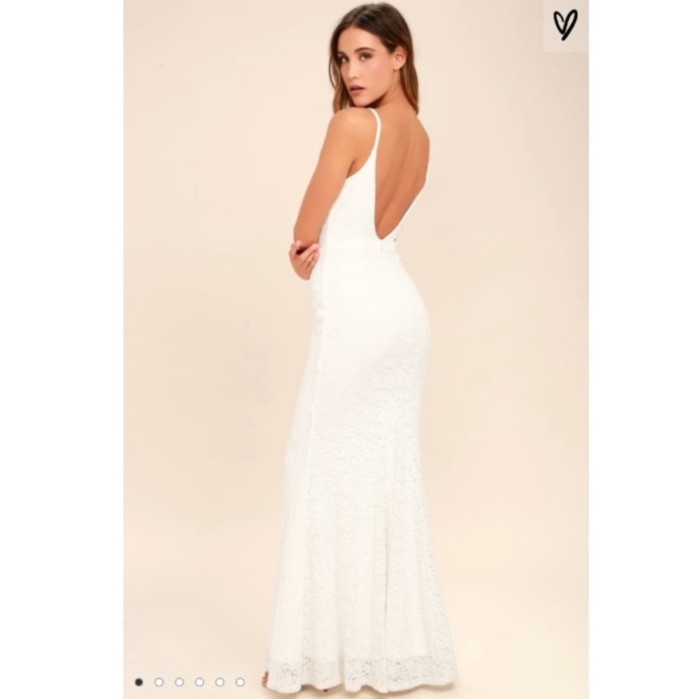 FINAL PRICE‼️ NWOT Lulu’s maxi gown sizes various - Picture 2 of 7